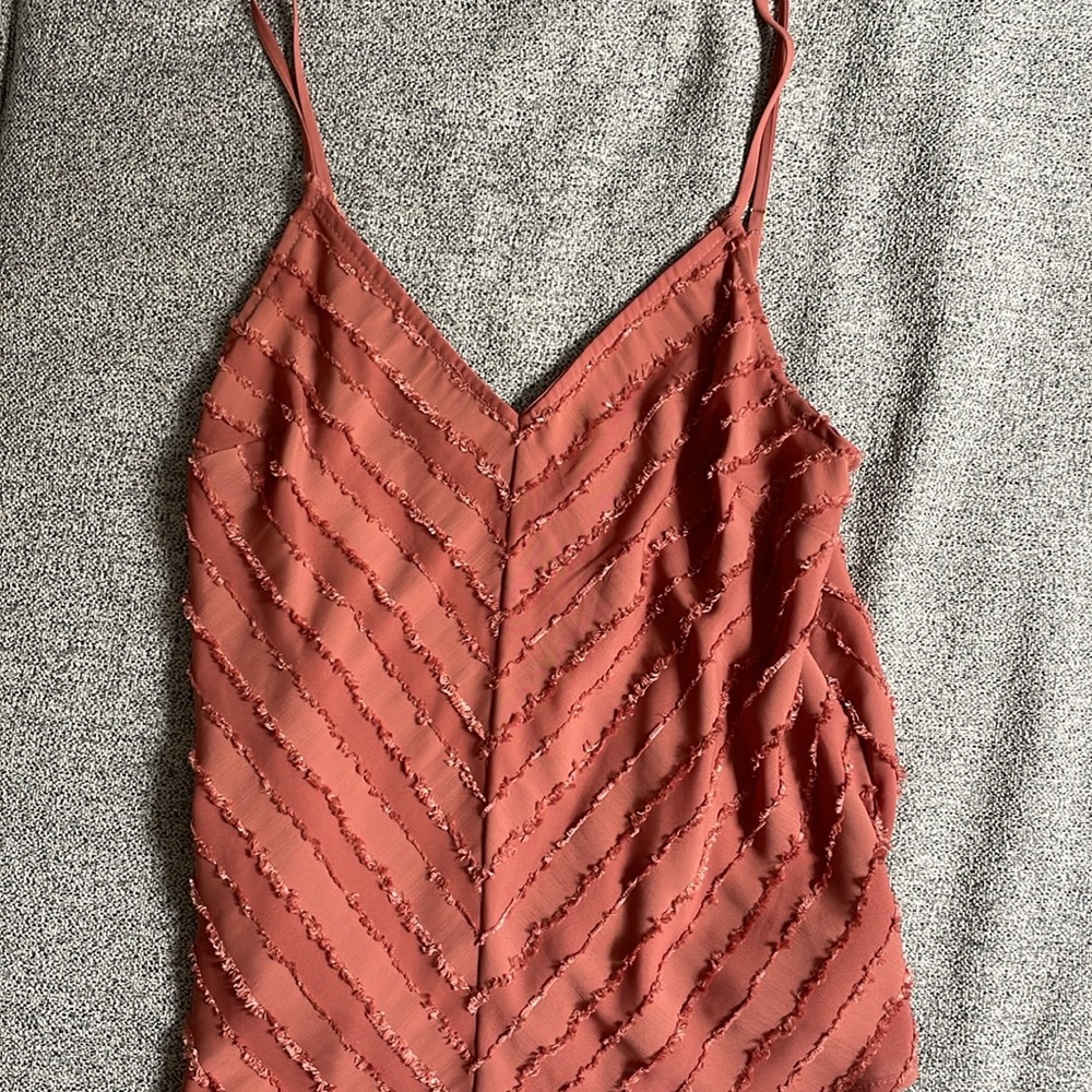 Free People Burnt Orange Tank